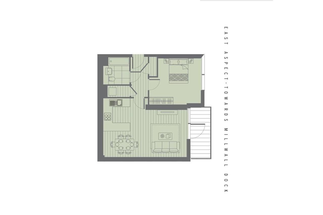 Apartamento Collection No9 Harbour Way Londres Exterior foto